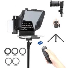 Enhance Your Presentations with a Mini Portable Teleprompter Monitor for Camera & iPhone