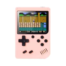 HANDHELD GAME CONSOLE-PORTABLE RETRO VIDEO GAME WITH 400 CLASSIC FC GAMES, 2.8 INCH COLOR SCREEN, SUPPORT TV CONNECTION & TWO PLAYERS