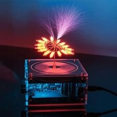Music Tesla Coil Wireless Transmission Experiment Arc Plasma Coil Desktop Toy