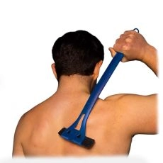 Plus Back Shavers for Men: The DIY Back Hair Shaver for Men with Safety Blade Technology & Ergonomic Handle, Wet or Dry Shaving