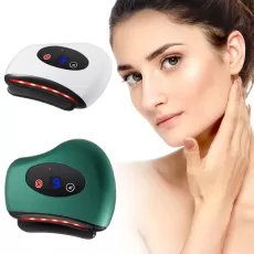 Gua Sha - Electric Face Massager & Body Scraper Tool - Premium Device for Facial Lifting, Skin Tightening, Jawline Sculpting, Puffiness & Myofascial Release, Acupressure