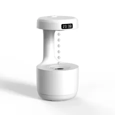 COOL MIST HUMIDIFIERS FOR BEDROOM, QUIET ANTI-GRAVITY WATER DROPLET HUMIDIFIER BEDROOM OFFICE DESKTOP FOG VISIBLE USB HUMIDIFIER