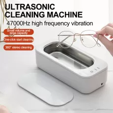 JEWELRY CLEANER MACHINE - 48KHZ SILVER CLEANER, ULTRASONIC CLEANER MACHINE FOR EYE GLASSES, RING, EARRING, NECKLACES, WATCH STRAP, MAKEUP BRUSH,