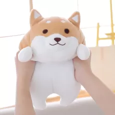STUFFED ANIMAL SHIBA INU PLUSH, 15.7'' SHIBA PLUSHIES CORGI PLUSHIE, TOY ANIME PLUSH CORGI KAWAII PLUSH CUTE PLUSHIES DOG SOFT PILLOW, CUTE PLUSH TOY GIFTS