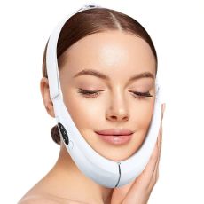 Face Lifter V-Line Up Face Lifting Belt Face Slimming Vibration Massager LED Display