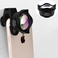 Telephoto Lens Kit 65mm No Distortion Phone Camera Lenses for Smartphones