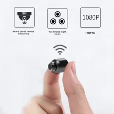 Mini WiFi Camera 1080P HD Night Vision Included Motion Detection Remote Monitoring  Wide Angle Micro Baby Monitor for Home Office Store Warehouse