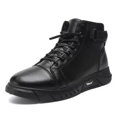 Men's Motorcycle Boots Oxford Dress Boot