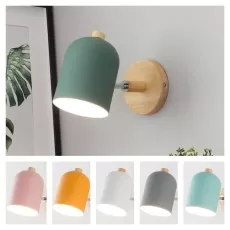 Wall Sconce Wood Wall Wash Light indoor Lighting Fixture Metal Wall Lamp Bedside Lamps for Bedroom Bedside Living Reading Room ,