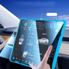 Tesla model 3/Y screen protector 2023,8k ultra-clear tesla screen protector, Tesla model 3/Y accessories for car