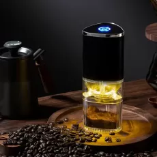 HOME AUTOMATIC GRINDER SMALL COFFEE MACHINE GIFT PORTABLE ELECTRIC BEAN GRINDER COFFEE MACHINE USB CHARGING COFFEE MACHINE