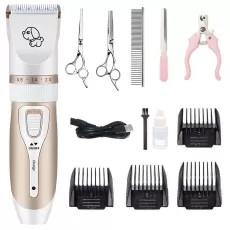 RECHARGEABLE PROFESSIONAL DOG HAIR CLIPPER – CORDLESS PET GROOMING TRIMMER