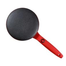 CREPE MAKER PIZZA PANCAKE MACHINE - NON-STICK GRIDDLE BAKING PAN- KITCHEN APPLIANCE COOKING TOOLS