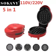 ELECTRIC WAFFLE MAKER - WAFFLE MAKER - DONUTS MAKER - EGG BUBBLE CAKE - TOASTER PAN