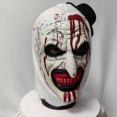 HORROR TERRIFIER 3 ART THE CLOWN MASK - COSPLAY JOKER KILLER DEMON SKULL LATEX HELMET -HALLOWEEN MASK