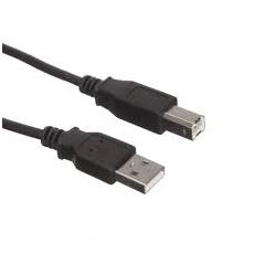 USB PRINTER CABLE - USB CABLE FOR PRINTER - 2M PRINTER CABLE -  HIGH-SPEED PRINTER CABLE - USB 2.0 A TO B CABLE - A MALE TO B MALE CABLE