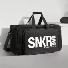 ATHLETES SPORTS BAG - WATERPROOF TRAVEL BAG - FITNESS WORKOUT DUFFEL BAG - HIGH-CAPACITY SPORTS DUFFEL