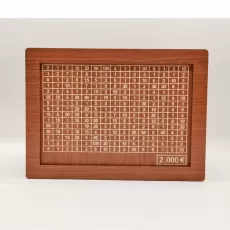 MONEY SAVING BOX - WOODEN MONEY BOX - BEST WOODEN PIGGY BANK