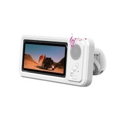 SHOWER PHONE HOLDER WITH SPEAKER – WATERPROOF WALL MOUNT CASE FOR BATHROOM & HANDS-FREE USE