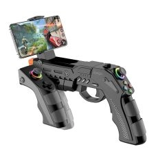 UNIVERSAL MOBILE FPS GUN CONTROLLER - BLUETOOTH MOTION CONTROL GAMING STOCK WITH RAPID-CHARGE BATTERY