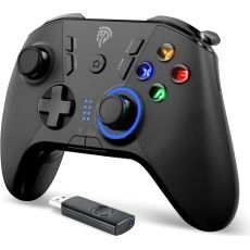 EASYSMX WIRELESS GAMING CONTROLLER - CUSTOM KEY GAMING CONTROLLER - PLUG & PLAY JOYSTICK FOR PC, STEAM DECK, PS3, ANDROID TV BOX