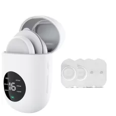 PORTABLE PULSE EMS MASSAGER - ELECTRIC MUSCLE STIMULATOR - RECHARGEABLE EMS MUSCLE MASSAGER