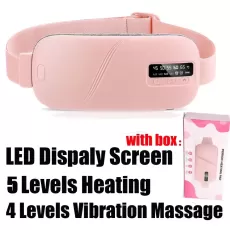MENSTRUAL RELIEF HEATING BELT - VIBRATING HEATING BELT FOR PERIOD CRAMPS - HEATING & VIBRATION BELT FOR MENSTRUAL PAIN RELIEF