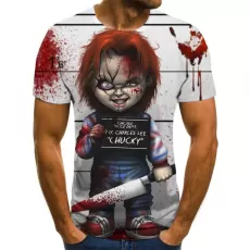 WOMEN’S 3D LETTER SERIES PRINTED T-SHIRT – ROUND NECK SHORT SLEEVE GRAPHIC TEE