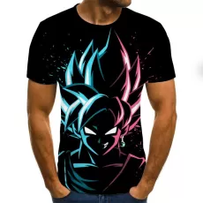 SUPER SAIYAN SON GOKU 3D PRINT T-SHIRT – MEN’S & BOYS’ ANIME STREETWEAR FASHION TOP