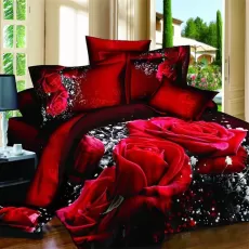 3D FLORAL BEDDING SET - HIGH-DEFINITION FLOWER PRINT | PROTECHSHOP