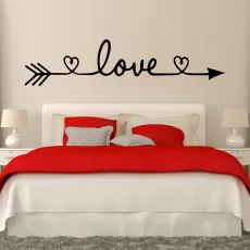 LOVE WALL STICKER HOME DECORATION FOR BEDROOM LIVING ROOM DECOR WALL STICKERS DECORATIVE WALLPAPER