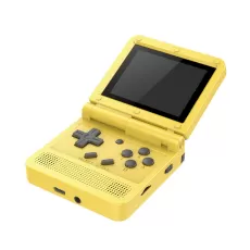 POWKIDDY V90 3-INCH IPS FLIP HANDHELD CONSOLE – DUAL LINUX SYSTEM 2000 GAMES