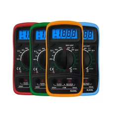 HANDHELD DIGITAL MULTIMETER LCD BACKLIGHT PORTABLE AC/DC AMMETER VOLTMETER OHM VOLTAGE TESTER METER