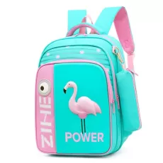 3D FLAMINGO CARTOON SCHOOL BAGS FOR GIRLS BOYS SHARK BACKPACK CHILDREN ORTHOPEDIC SCHOOL BACKPACKS