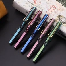 0.38/0.5mm Positive Pens Colorful Starry Ink Sac Fountain Pens  For Kids