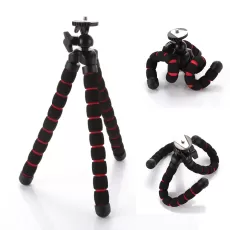 UNIVERSAL MINI OCTOPUS FLEXIBLE PORTABLE CAMERA DV TRIPOD STAND FOR CANON NIKON PHONE HOLDER