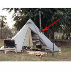 STOVE JACK FIRE-RESISTANT PIPE VENT ACCESSORY FOR 4 SEASONS CANVAS CAMPING BELL TENT