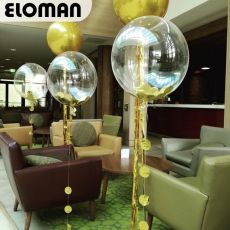 round super clear balloons 18-24inch birthday wedding party drecoration bobo ball