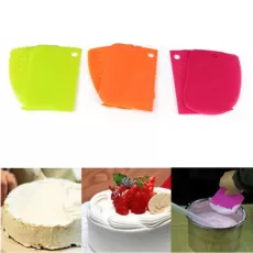 3 PCS/SET KITCHEN ACCESSORIES TOOLS DOUGH CAKE FONDANT SCRAPER KITCHEN FOOD DECORATING TOOLS