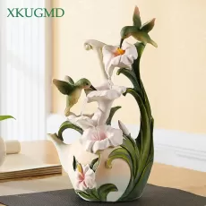 FLOWING WATER DECORATION HOME LIVING ROOM DESKTOP RESIN ORNAMENT OFFICE SMALL-SCALE WATERFALL