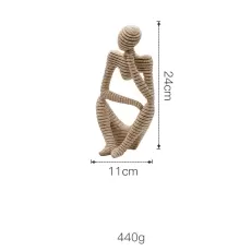 GOLDEN DECORATION CREATIVE HOME ORNAMENT DRAWING ROOM OFFICE SANDSTONE DECOR