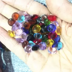 10MM 10PCS DIMETER CRYSTAL DIAMOND RAINBOW GLASS BEADS FENG SHUI SPHERE CRYSTALS DECORATIVE