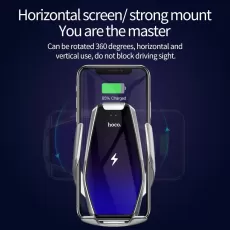 WIRELESS CAR CHARGER AUTOMATIC INFRARED CLIP AIR VENT MOUNT CAR PHONE HOLDER