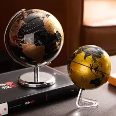 ROTATING GLOBE MODERN LEARNING GLOBE KIDS STUDY DESK DECOR WORLD MAP GEOGRAPHY KIDS EDUCATION