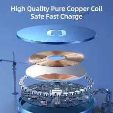 MAGNETIC WIRELESS CHARGER FOR IPHONE 12 PRO MAX 15W FAST CHARGER FOR IPHONE