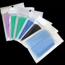 100PCS/PACK MICROBRUSHES FOR EYELASH EXTENSION MAKEUP BRUSHES SWAB DISPOSABLE INDIVIDUAL APPLICATORS