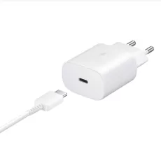 SAMSUNG GALAXY NOTE 10 25W SUPER FAST CHARGING ADAPTER PD CHARGER 100CM USB C TO USB C CABLE