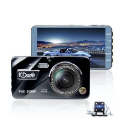 Camera HD 1080P Vehicle Camera Mini 4â€ IPS Dash cam Night Vision Video Recorder