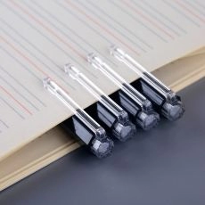 12Pcs Erasable Gel Pen Blue Black ink 0.5mm Washable Handle Kawaii Pens Refill Rods School pen