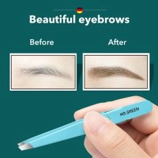 Tweezer Colorful Hair Beauty Fine Hairs Puller Stainless Steel Slanted Eye Brow Clips Removal